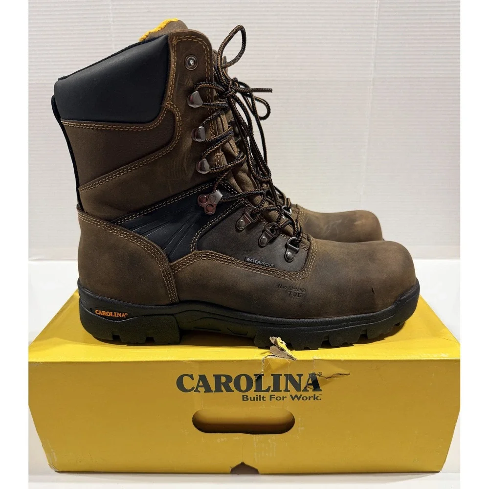 CAROLINA CA5589 - Men's Boots - Composite Toe Waterproof Brown Leather 11.5 2E
